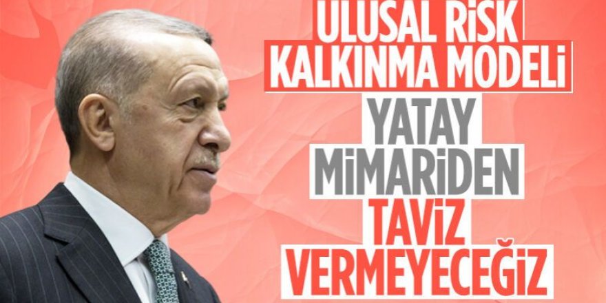 Erdoğan açıkladı: ''Ovalardan dağlara dönüş başlıyor''