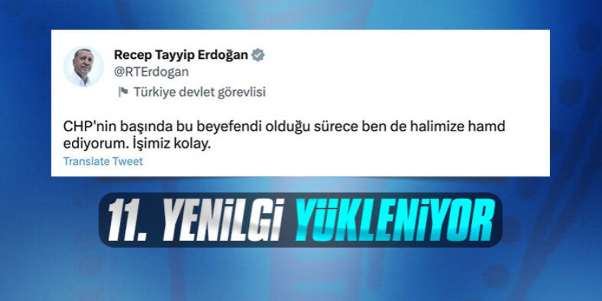 Cumhurbaşkanı Erdoğan’ın 2012 yılında attığı tweet yeniden gündemde