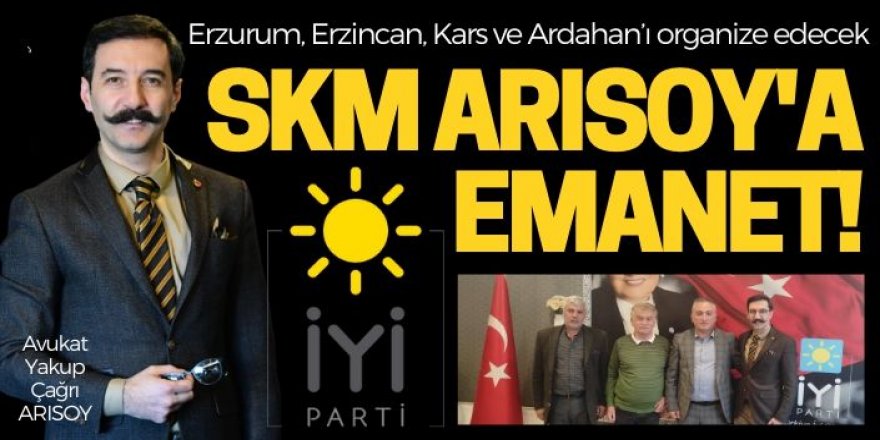 Avukat Yakup Çağrı Arısoy, SKM Bölge Koordinatörlüğüne getirildi