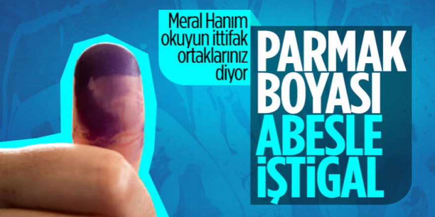 CHP'den İyi Parti'nin parmak boyası teklifine tepki