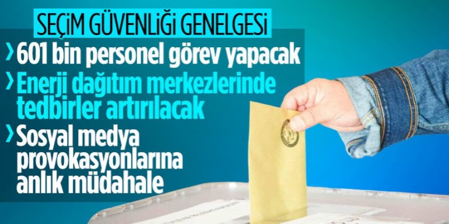 81 ile 'seçim genelgesi' gönderildi