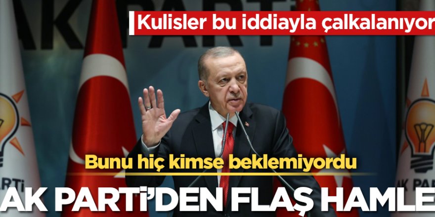 Siyaset  AK Parti'den seçimler için flaş hamle!