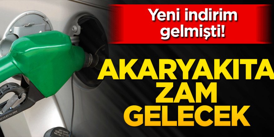 Akaryakıta zam gelecek