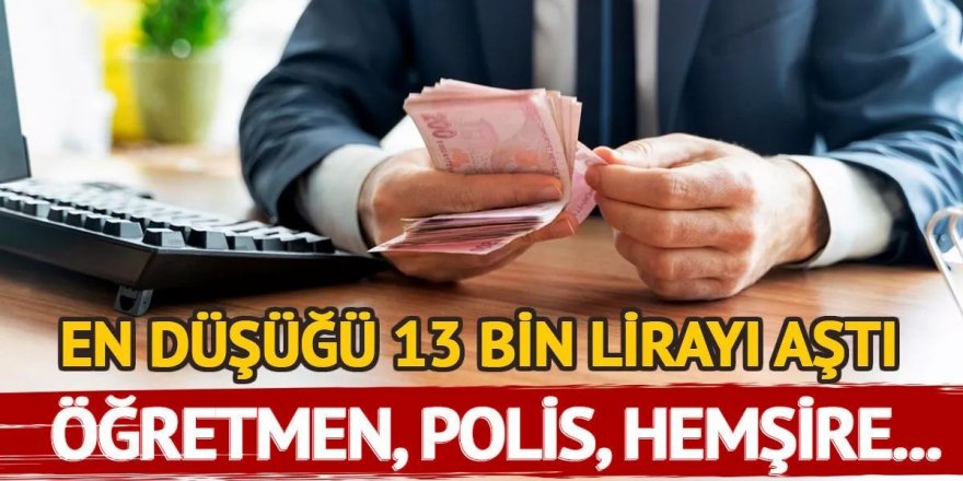 Şimdi de memura refah payı! En düşüğü 13.009 TL…