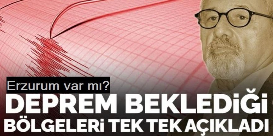 Naci Görür'den dehşet verici tahmin... Deprem beklediği bölgeleri tek tek açıkladı