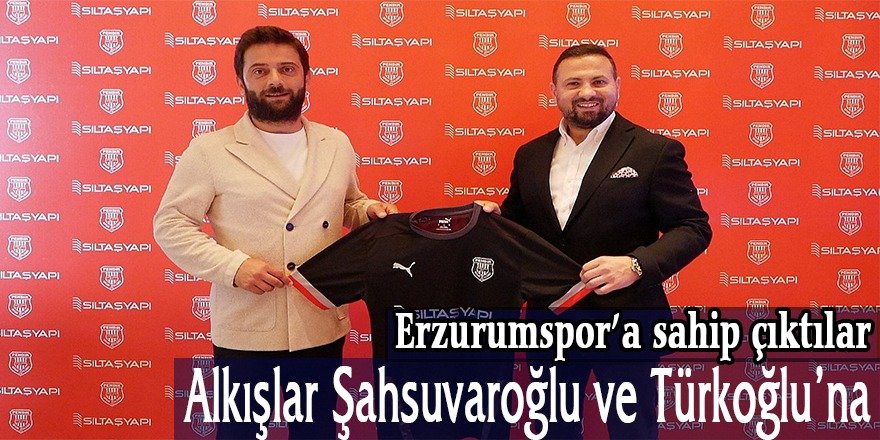 Alkışlar Şahsuvaroğlu ve Türkoğlu'na