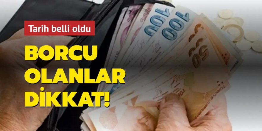 Cumhuriyet tarihinin en büyük borç yapılandırması... Başvurular ne zaman ve nasıl yapılacak?