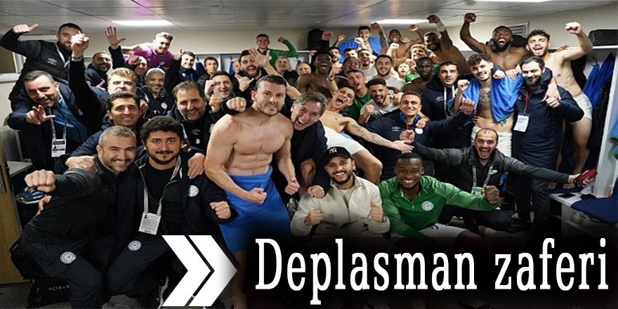 Erzurumspor FK'nin Deplasman zaferi