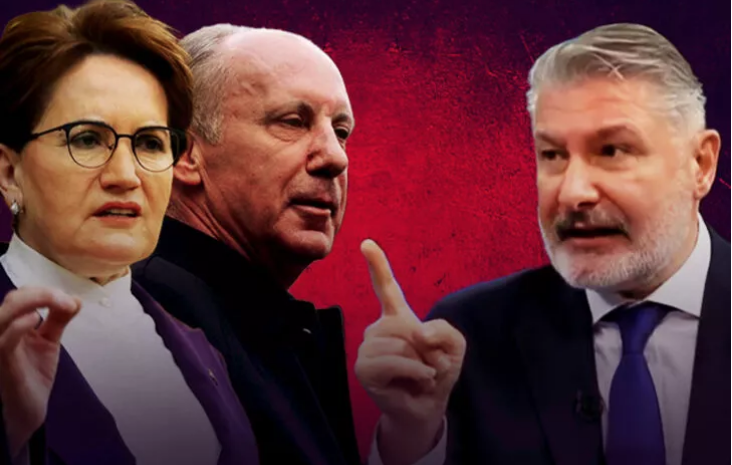 Akşener'in en yakınlarından... Canlı yayında çok sinirlendi, Muharrem İnce'ye böyle seslendi!