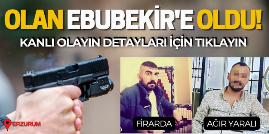 Erzurum'da Kurşun adres sormadı