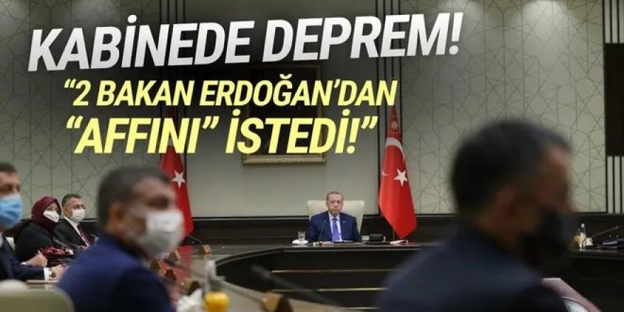 ''2 Bakan Erdoğan'a aday olmak istemediğini iletti''