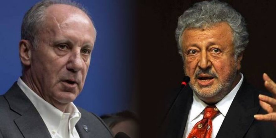 Metin Akpınar'dan Muharrem İnce'ye tepki: Normal bir insan bunu söyleyemez