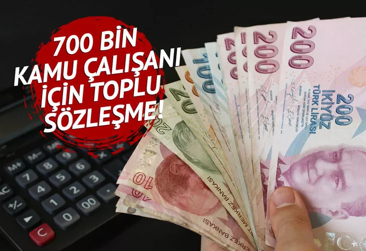 Kamu işçileri için toplu sözleşme ve memur zammı…