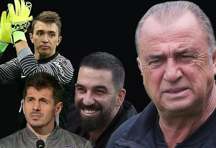 Aralarında Fatih Terim, Arda Turan, Emre Belözoğlu ve Muslera da var!