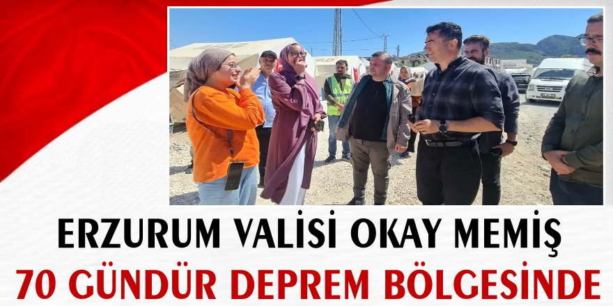 Vali Memiş, Afetzede Aileleri İlk Bayramlarında Yalnız Bırakmadı