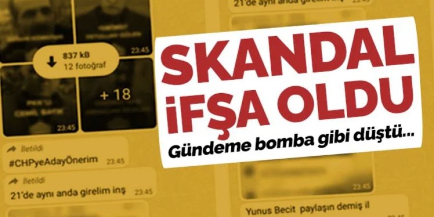 WhatsApp Yazışmaları Dosyaya Girdi, Skandal İfşa Oldu!