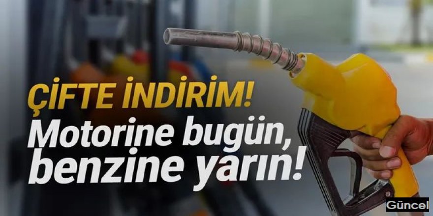 Dün fiyatı düşen motorine bir indirim daha! Benzinle aradaki fark 2,5 lira oldu