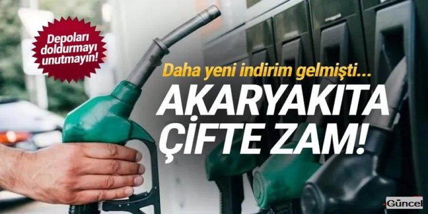 Benzin ve motorine zam geliyor