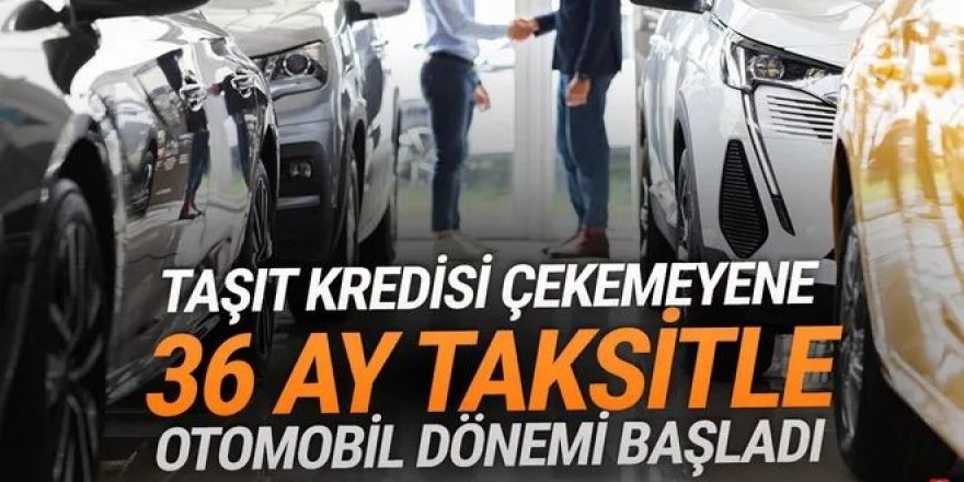 Taşıt kredisi çekemeyen vatandaş çareyi buldu