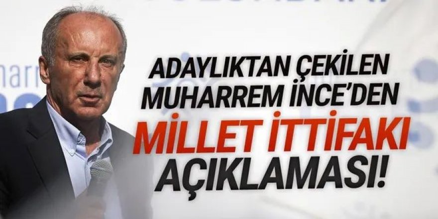 Muharrem İnce, Kılıçdaroğlu'nun mitingine katılacak mı ?