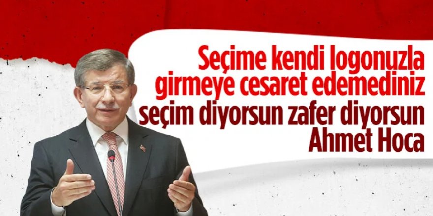 Ahmet Davutoğlu: Biz bitti demeden bitmez