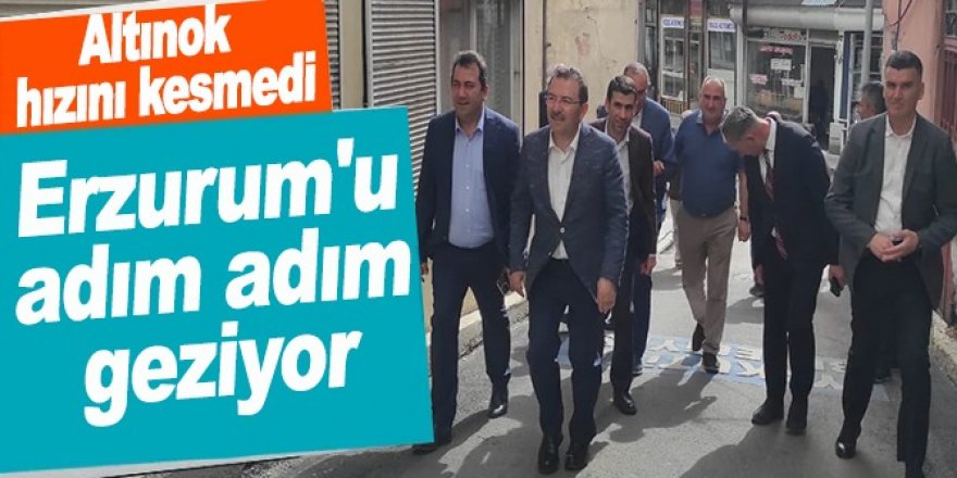 Altınok, Hızını kesmedi: 28 Mayıs için sahada