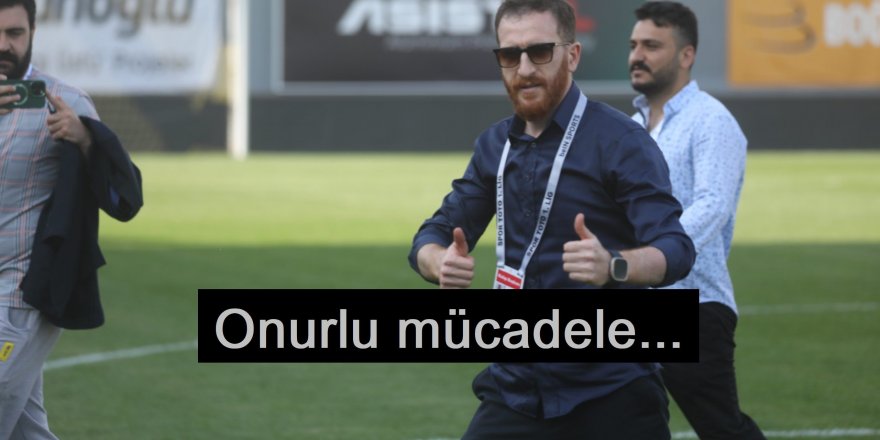 Erzurumspor FK''dan Onurlu mücadele