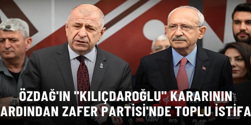 Zafer Partisi Yeşilyurt İlçe Başkanı teşkilatıyla birlikte istifa etti