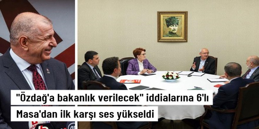 Davutoğlu'ndan Özdağ'a bakanlık verileceği iddialarına yanıt