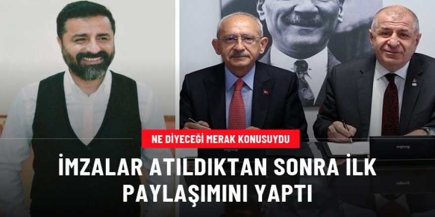Demirtaş'tan, Özdağ'ın Kılıçdaroğlu'na verdiği destek sonrası ilk paylaşım