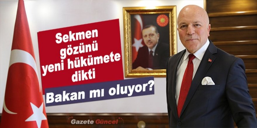 Başkan Sekmen, Ankara yolunda!