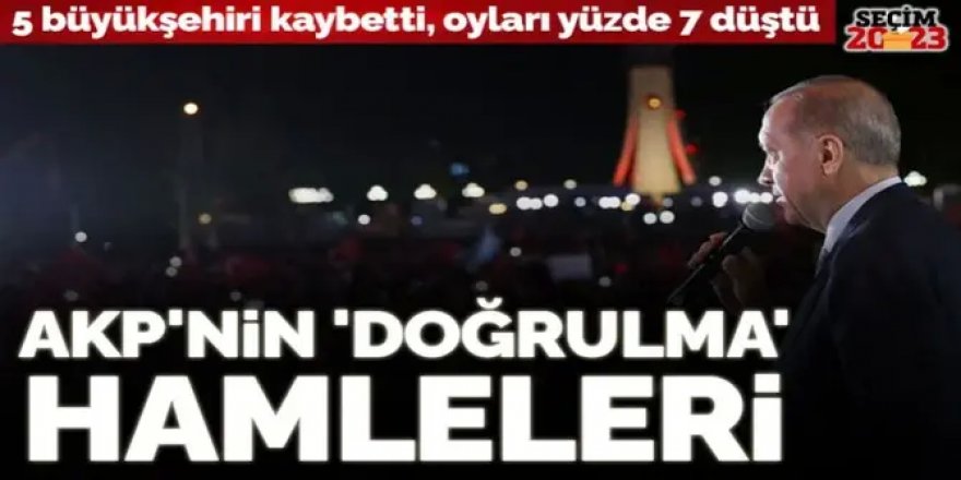 5 büyükşehiri kaybetti, oyları yüzde 7 düştü