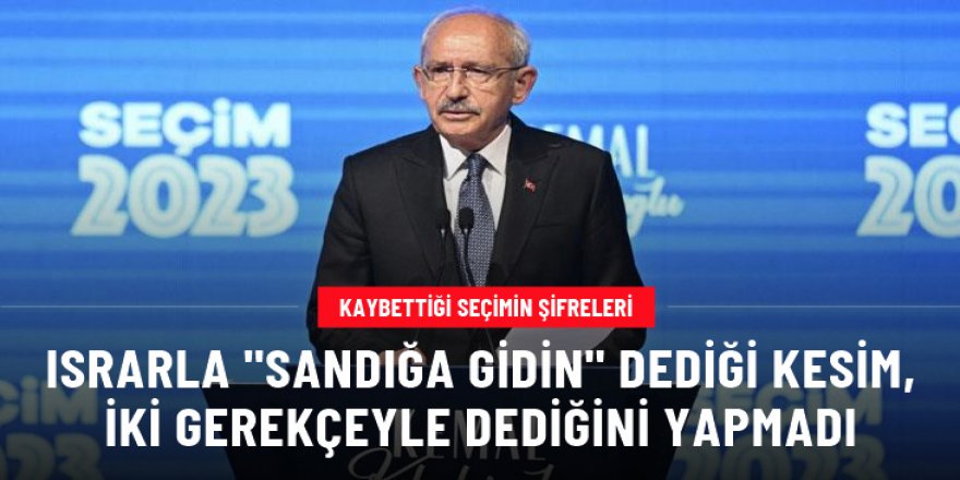 Kılıçdaroğlu'nun çağrısı karşılık bulmadı mı?