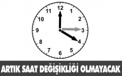 Artık saat değişikliği olmayacak!