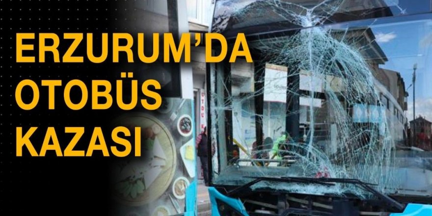 Erzurum'da toplu taşıma araçları çarpıştı: Çok sayıda yaralı var