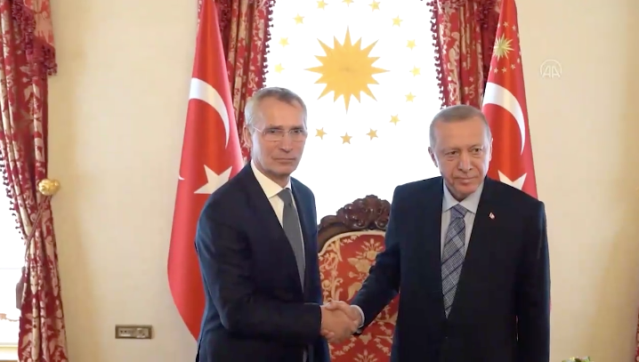Cumhurbaşkanı Erdoğan, NATO Genel Sekreteri Stoltenberg’i kabul etti!