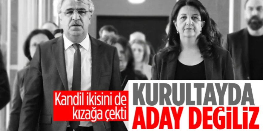 HDP kurultayında Pervin Buldan ve Mithat Sancar aday olmayacak