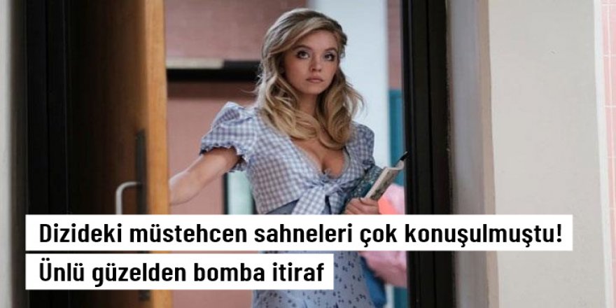 Dizisindeki müstehcen sahneleriyle konuşulan Sydney Sweeney'den bomba itiraf