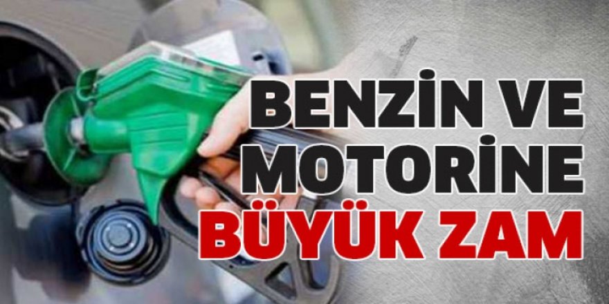 Benzin 2,70, motorin 1,37 lira artıyor!