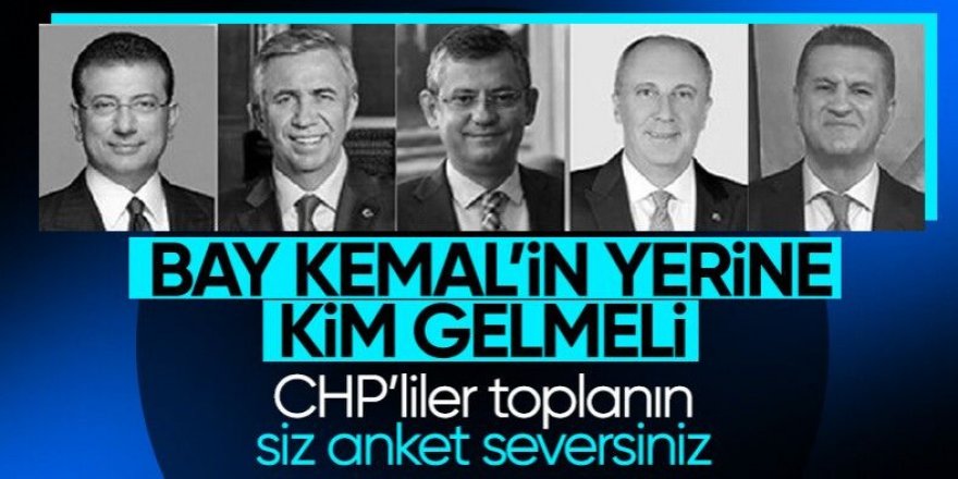 CHP'li seçmene soruldu: Kemal Kılıçdaroğlu'nun yerine kim gelsin