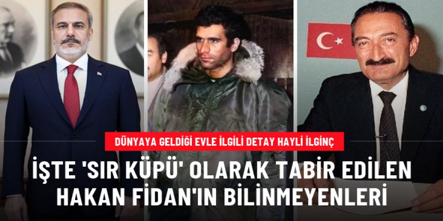 'Sır küpü' olarak tabir edilen Hakan Fidan'ın bilinmeyenleri!