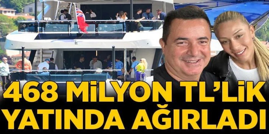 Acun Ilıcalı, Manchester City ve Inter taraftarlarını 468 milyon TL'lik yatında ağırladı!