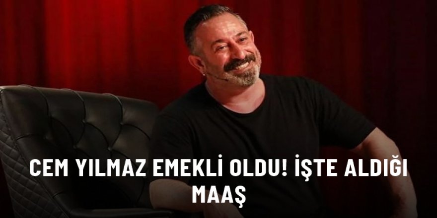 Cem Yılmaz emekli oldu!