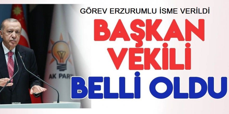 Ala, AK Parti  Genel Başkan Vekili Oldu