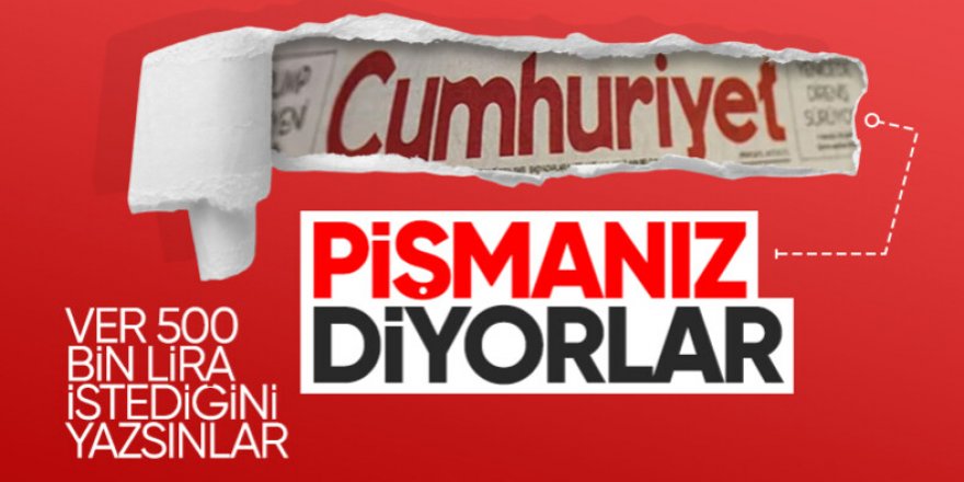 Cumhuriyet'te rüşvet kriziyle ilgili itiraf geldi