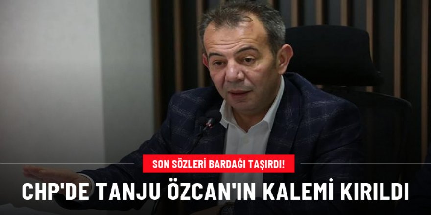 Tanju Özcan CHP'den kesin ihraç istemiyle disipline sevk edildi