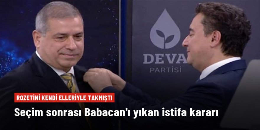 Sedat Kızılcıklı, DEVA Partisi'nden istifa etti