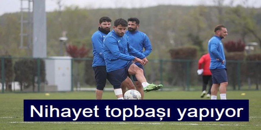 Erzurumspor FK Nihayet topbaşı yapıyor