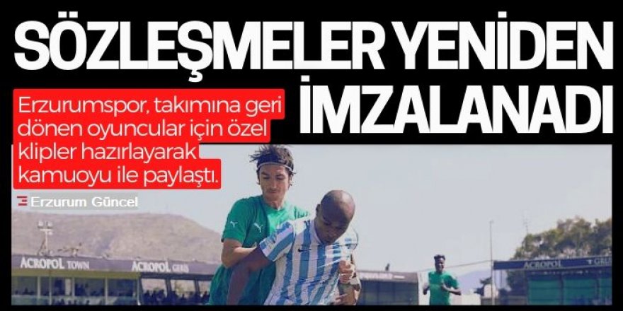 Erzurumspor FK: Yuvanıza hoş geldiniz