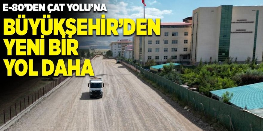 Büyükşehir’den yeni bir yol daha